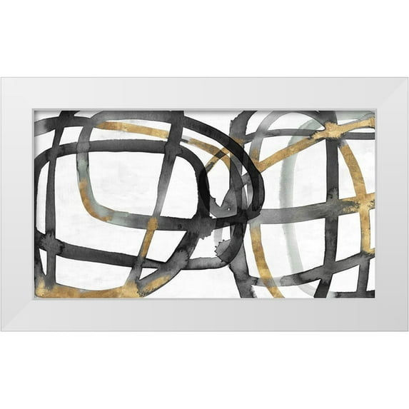 Isabelle Z 32x19 White Modern Wood Framed Museum Art Print Titled - Many Ways I