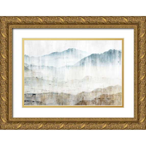 Isabelle Z 32x23 Gold Ornate Wood Framed with Double Matting Museum Art Print Titled - Beneath I