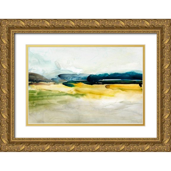 Isabelle Z 32x23 Gold Ornate Wood Framed with Double Matting Museum Art Print Titled - Wonderful Love I