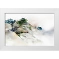 thumbnail image 1 of Isabelle Z 32x23 White Modern Wood Framed Museum Art Print Titled - Cliff of Kaji II, 1 of 4