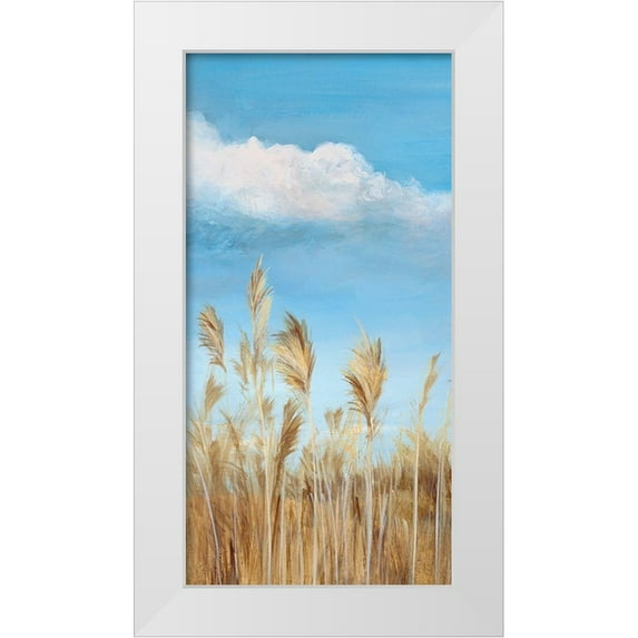 Isabelle Z 9x14 White Modern Wood Framed Museum Art Print Titled - Pampas I