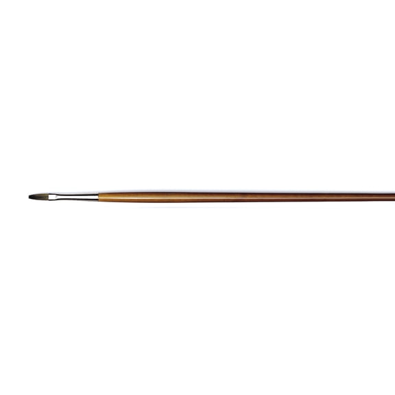 Isabey Isacryl Synthetic Brush, Flat, Size 0