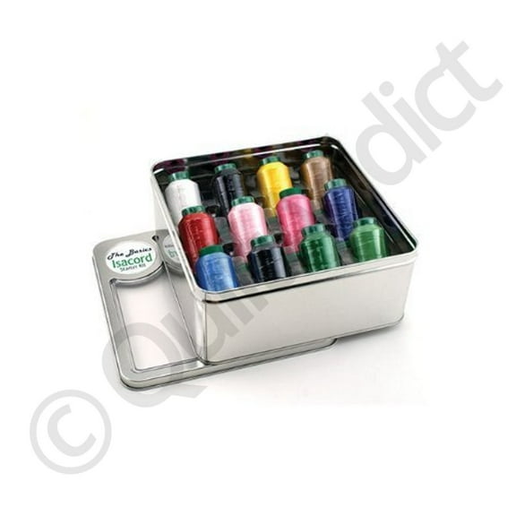 Isacord Thread Basic 12 Thread tin
