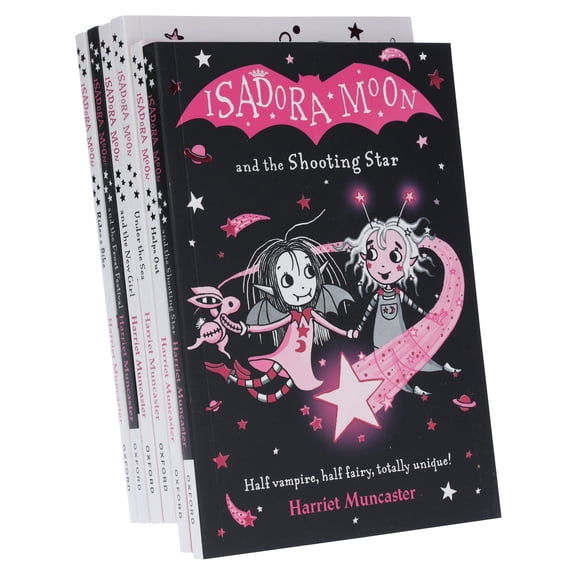 Isadora Moon Series By Harriet Muncaster: illustrated 6 Books Set - Ages 5+ - Paperback