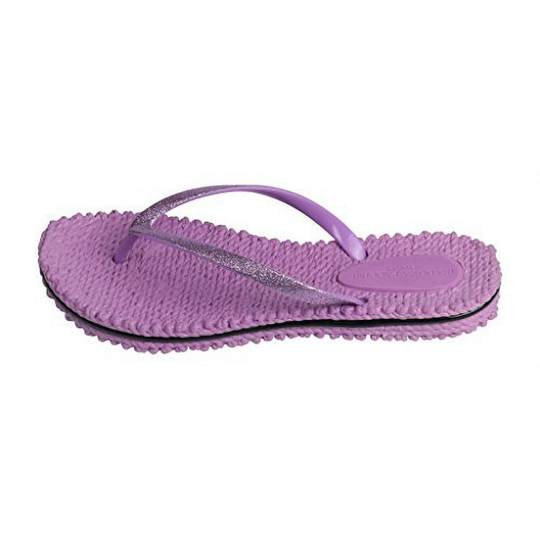 Sequin flip flops in vibrant colors best sale