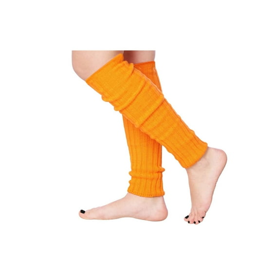 Isadora Paccini Women's Knee High Cable Knit Warm Ribbed Winter Leg Warmers