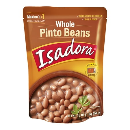 Isadora Whole Pinto Beans in a Pouch, 16 oz