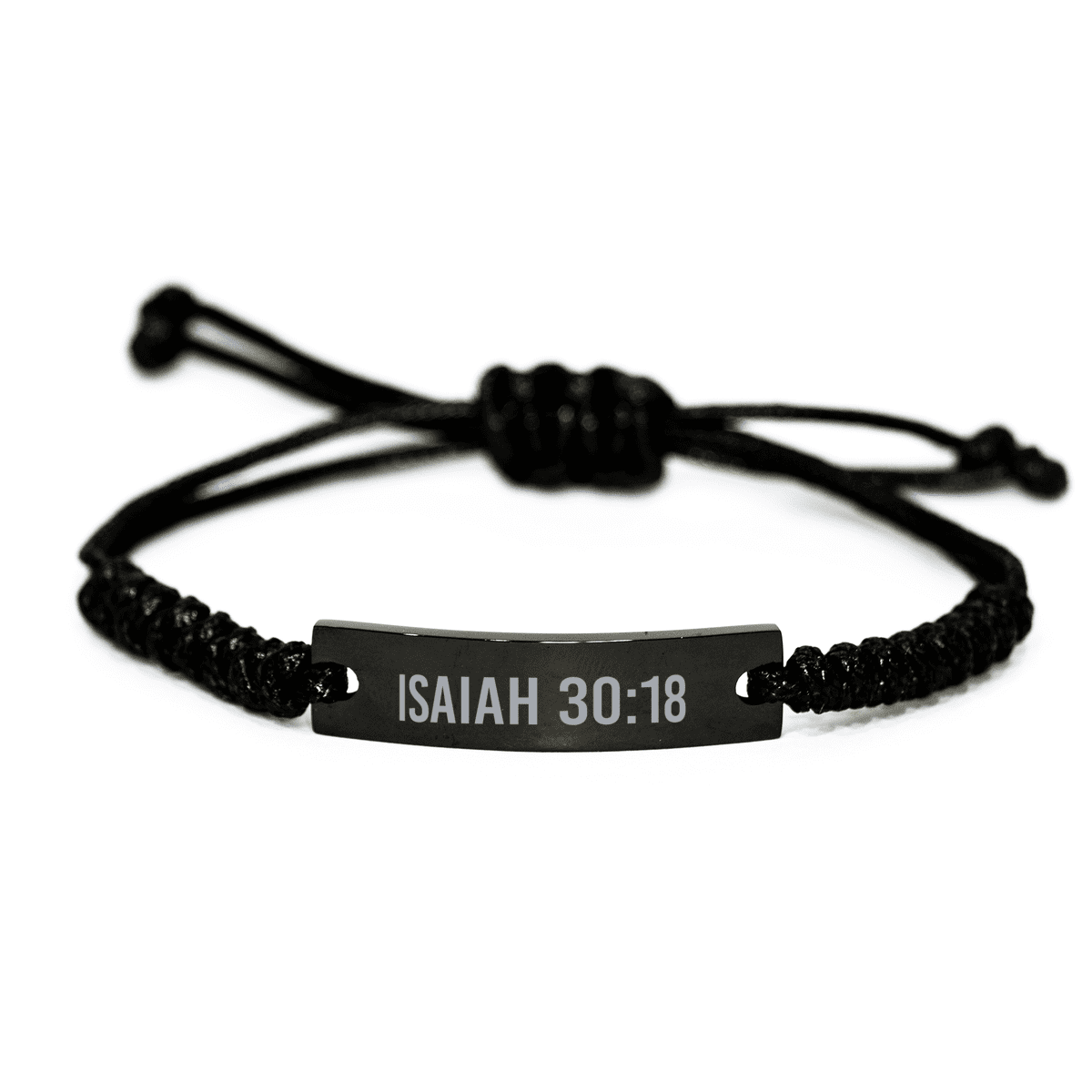 Isaiah 30 18 Bracelet Isaiah 30:18 Gift Bible Verse Scripture Stainless ...