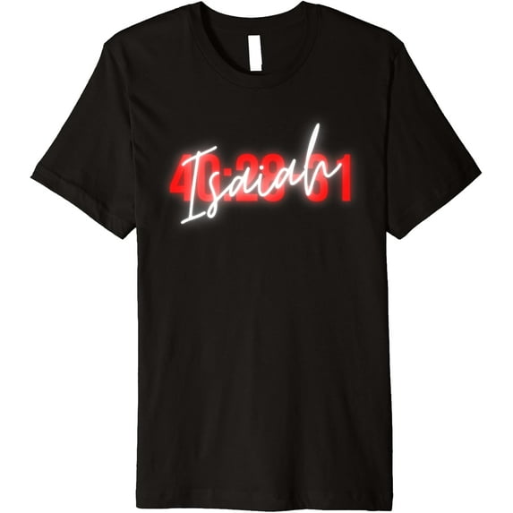 Isaiah 40:28-31 Graffiti Premium T-Shirt