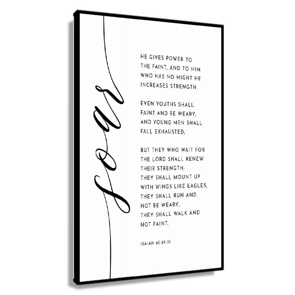 Isaiah 40 2931 Soar Bible Verse Wall Art, Printable Wall Art, Bible