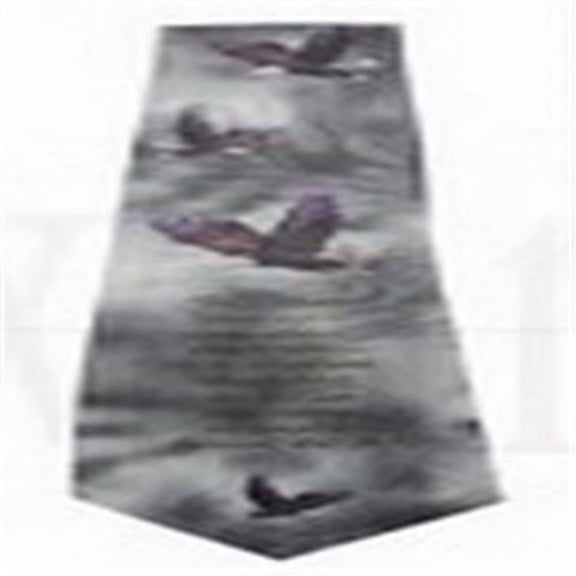 Isaiah 40-31 Eagles Polyester Tie, Gray