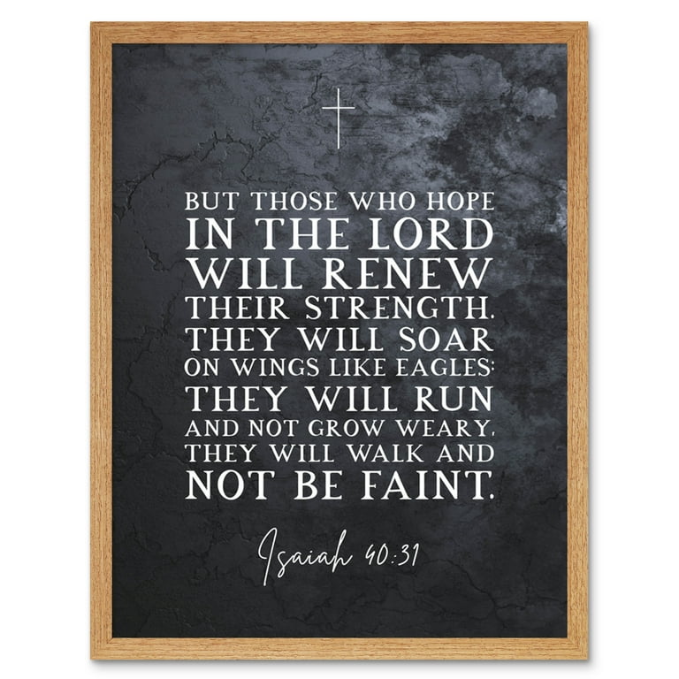 The Lord Will Renew {Poster} The Lord Will Renew {Poster}
