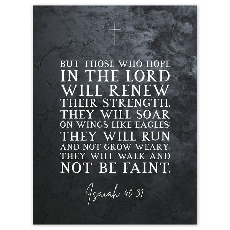 The Lord Will Renew {Poster} The Lord Will Renew {Poster}