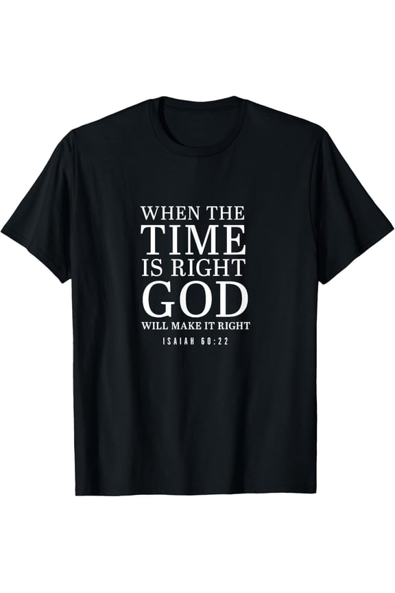 Isaiah 60:22 Bible Verse, Christian Clothing,Christian T-Shirt