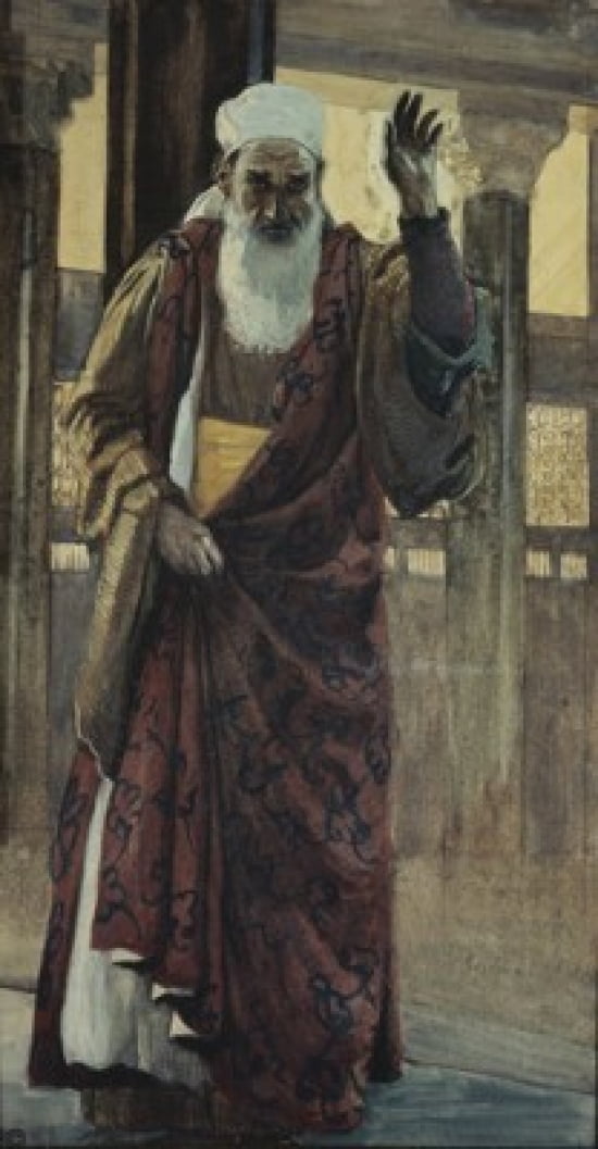 Isaiah  James J Tissot (1836-1902French)  Jewish Museum New York Canvas Art - James Tissot (18 x 24)