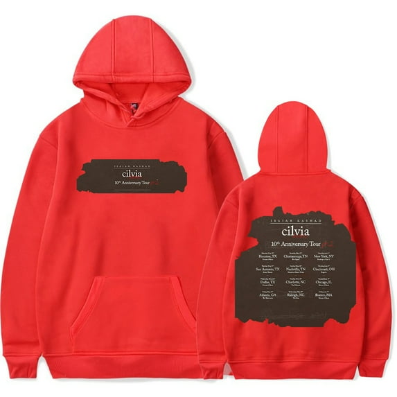 Isaiah Rashad Cilvia Demo 10 Year Anniversary Tour Hoodie Unisex Fashion Casual Long Sleeve Sweatshirt