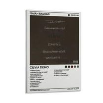 Isaiah Rashad - Cilvia Demo Album Cover Canvas Poster Print Music Posters for Room Aesthetic