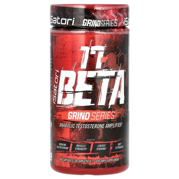 Isatori 17-Beta, Grind Series, Anabolic Testosterone Amplifier, 90 Capsules