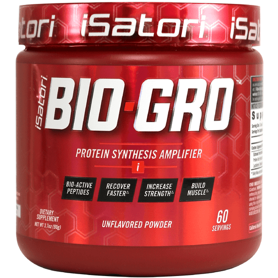 Isatori Bio-Gro, Protein Synthesis Amplifier, Unflavored, 3.7 oz (90 g)