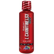 iSatori L-Carnitine LS3 Concentrated Liquid Fat Burner And Metabolism Activator - Fat Loss for Health And Fitness - Keto Friendly - Stimulant Free - Grape 1500mg - 32 Servings