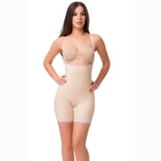 Isavela BE06 Stage 2 Open Buttocks Body Suit & Suspenders-XS-BLK