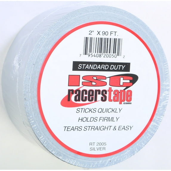 Isc RT2005 Top-Grade Colored Duct Tape - 2in. x 90ft. - Silver