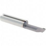 Iscar 10mm Cutting Depth, 3.2mm Diam, Internal Thread, Solid Carbide, Single Point Threading Tool TiAlN/TiN Finish, 24mm OAL, 4mm Shank Diam, 0.02" Projection from Edge, 0.5mm Min Pitch, 60  Profile A