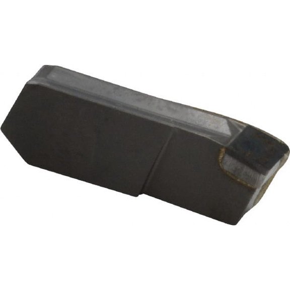 Iscar 300020GIPA Grade ID5, 3mm Cutting Width Polycrystalline Diamond (PCD) Grooving Insert 1.8mm Max Depth of Cut, Neutral, 0.2mm Corner Radius, Uncoated