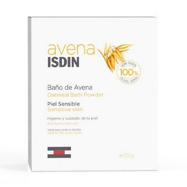 Isdin Avena Oats Bath For Sensitive Skin 250G, Soothing Oatbased
