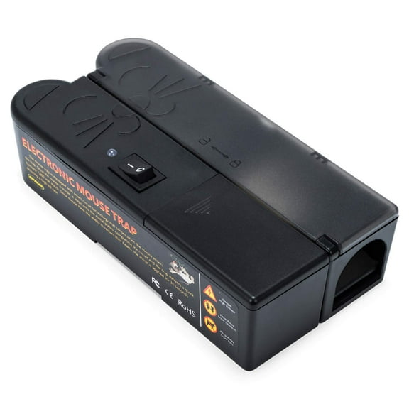 Isdotead Compact Electric Rat Traps That Kill Instantly 7000v Shock Mouse Zapper, Humane pest Control Traps for Mice- No Touch, Reusable Rat Zapper Rodent