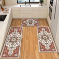 thumbnail image 1 of IsecretJoy 2x6 Hallway Washable Rug, Low Pile Runner Rug Set for Kitchen with Non Slip Backing, Stain Resistant Floor Mat for Entryway Laundry Room Bedroom, 1 of 11