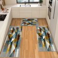 thumbnail image 1 of IsecretJoy Non Slip Kitchen Rugs Sets of 3, Washable Kitchen Mats for Floor Waterproof & Stain Resistant Runner Rug for Kitchen, Laundry Room, Hallway, 1 of 11