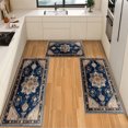 thumbnail image 1 of IsecretJoy Non Slip Kitchen Rugs Sets of 3, Washable Kitchen Mats for Floor Waterproof & Stain Resistant Runner Rug for Kitchen, Laundry Room, Hallway, 1 of 11