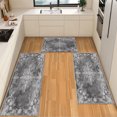 thumbnail image 1 of IsecretJoy Washable Kitchen Rugs Sets of 3, Non Slip Kitchen Mats for Floor Waterproof & Stain Resistant Runner Rug for Kitchen, Laundry Room, Hallway, 1 of 11