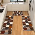 thumbnail image 1 of IsecretJoy Washable Kitchen Rugs Sets of 3, Non Slip Kitchen Mats for Floor Waterproof & Stain Resistant Runner Rug for Kitchen, Laundry Room, Hallway, 1 of 11