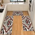 thumbnail image 1 of IsecretJoy Washable Kitchen Rugs Sets of 3, Non Slip Kitchen Mats for Floor Waterproof & Stain Resistant Runner Rug for Kitchen, Laundry Room, Hallway, 1 of 11