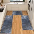 thumbnail image 1 of IsecretJoy Washable Kitchen Rugs Sets of 3, Non Slip Kitchen Mats for Floor Waterproof & Stain Resistant Runner Rug for Kitchen, Laundry Room, Hallway, 1 of 11
