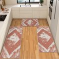 thumbnail image 1 of IsecretJoy Washable Kitchen Rugs Sets of 3, Non Slip Kitchen Mats for Floor Waterproof & Stain Resistant Runner Rug for Kitchen, Laundry Room, Hallway, 1 of 11