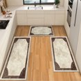 thumbnail image 1 of IsecretJoy Washable Kitchen Rugs Sets of 3, Non Slip Kitchen Mats for Floor Waterproof & Stain Resistant Runner Rug for Kitchen, Laundry Room, Hallway, 1 of 11