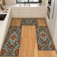 thumbnail image 1 of IsecretJoy Washable Kitchen Rugs Sets of 3, Non Slip Kitchen Mats for Floor Waterproof & Stain Resistant Runner Rug for Kitchen, Laundry Room, Hallway, 1 of 11