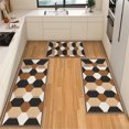 thumbnail image 1 of IsecretJoy Washable Kitchen Rugs Sets of 3, Non Slip Kitchen Mats for Floor Waterproof & Stain Resistant Runner Rug for Kitchen, Laundry Room, Hallway, 1 of 11
