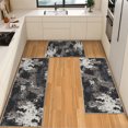thumbnail image 1 of IsecretJoy Washable Kitchen Rugs Sets of 3, Non Slip Kitchen Mats for Floor Waterproof & Stain Resistant Runner Rug for Kitchen, Laundry Room, Hallway, 1 of 11