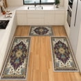 thumbnail image 1 of IsecretJoy Washable Kitchen Rugs Sets of 3, Non Slip Kitchen Mats for Floor Waterproof Stain Resistant Runner Rug for Kitchen, Laundry Room, Hallway, 1 of 11