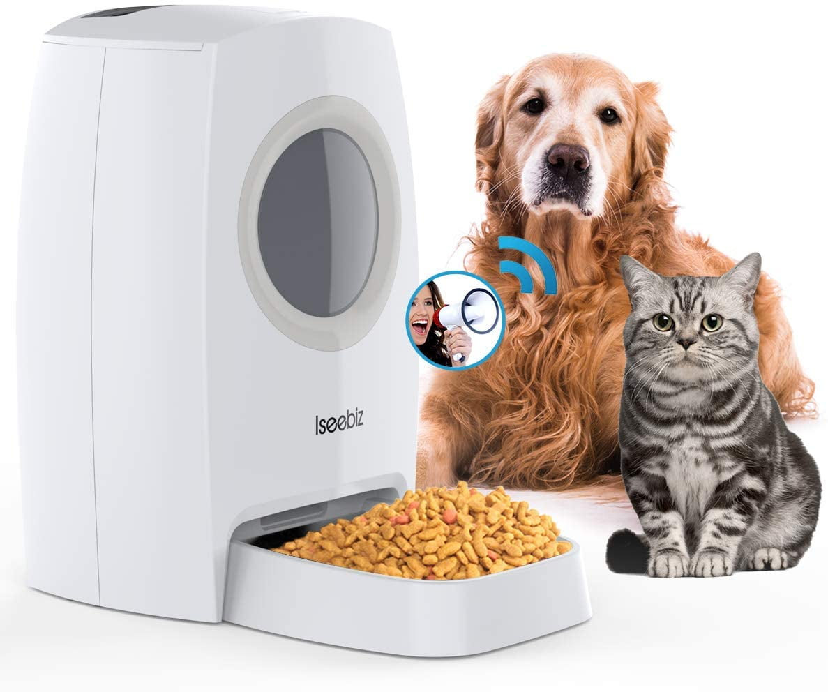 Automatic Cat Feeder 6L Pet Feeders Food Dispenser for Cats and