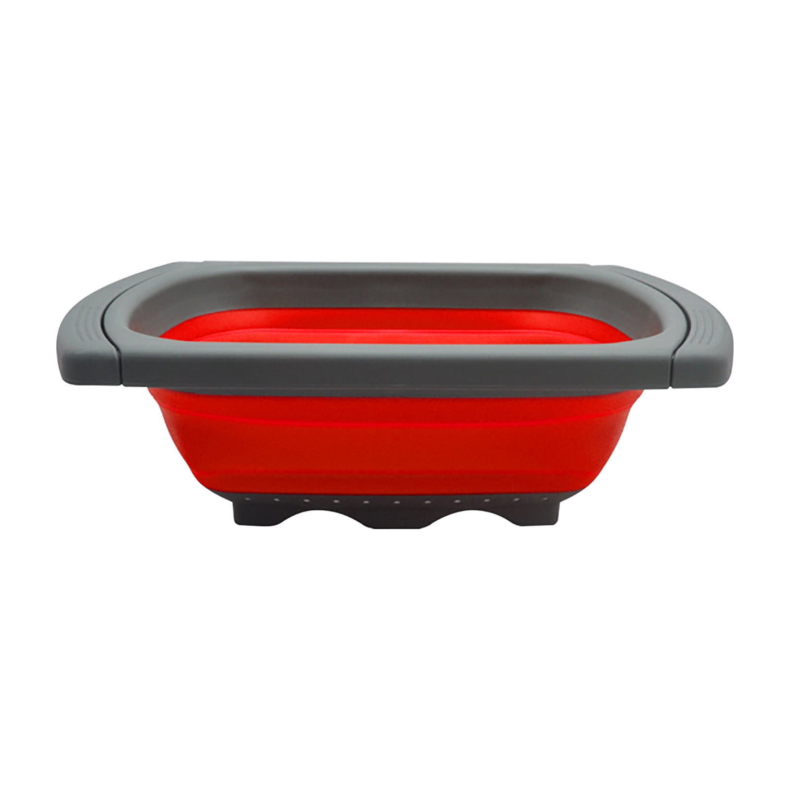 Iseuj Home Foldable Water Filter Basket Fruit And Vegetable Basket