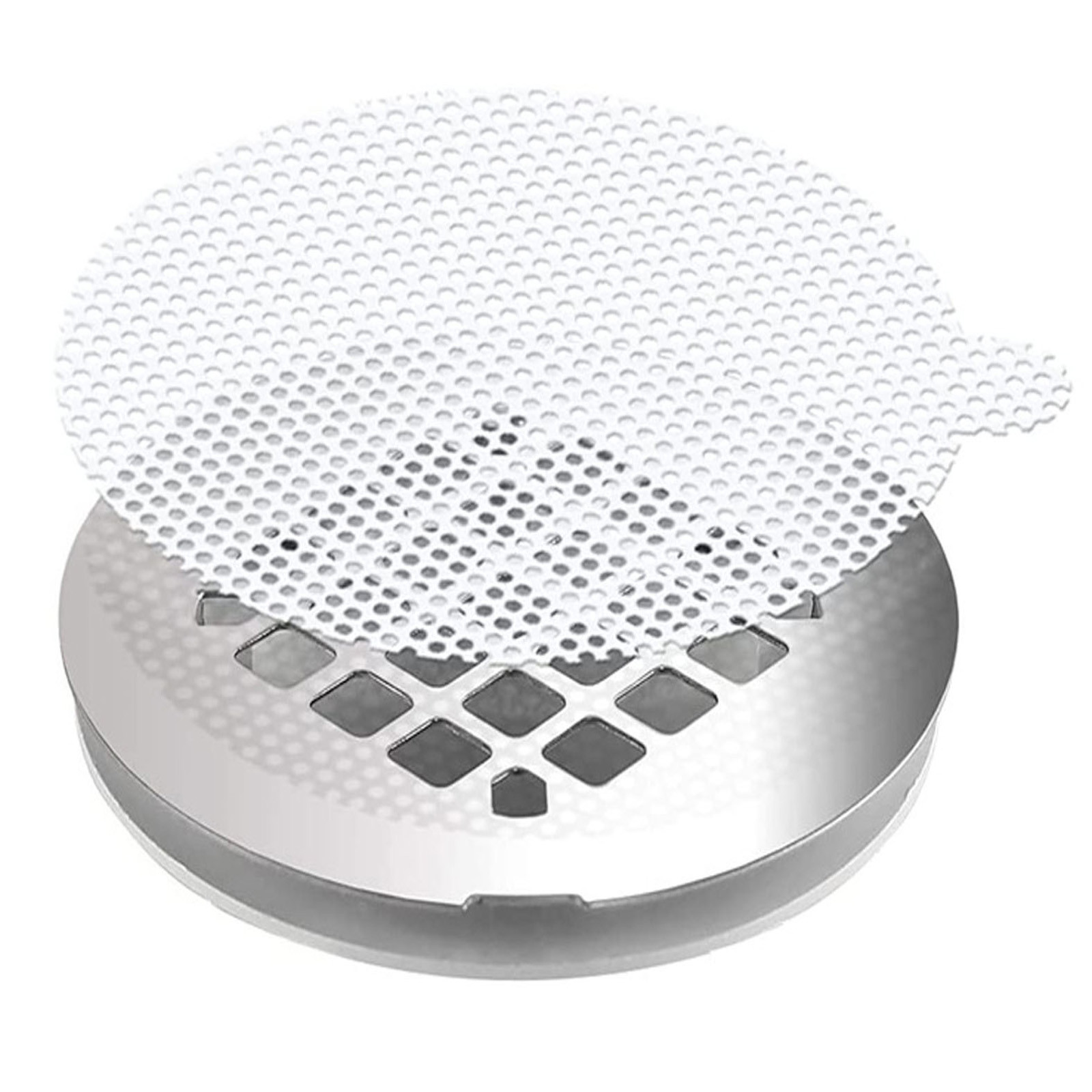 Iseuj Home Hair Catcher Disposable Shower Drainage Hair Connector Mesh