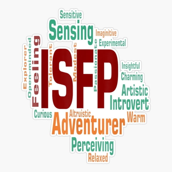 Isfp Design Er, Phone Decal Water Bottle Stickers Car Decals, Funny Birthday Gift