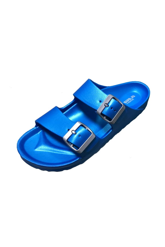 Official Super Light Weight Women Blue Comfort Flip-Flop Sandal Size US 6-9 (M)