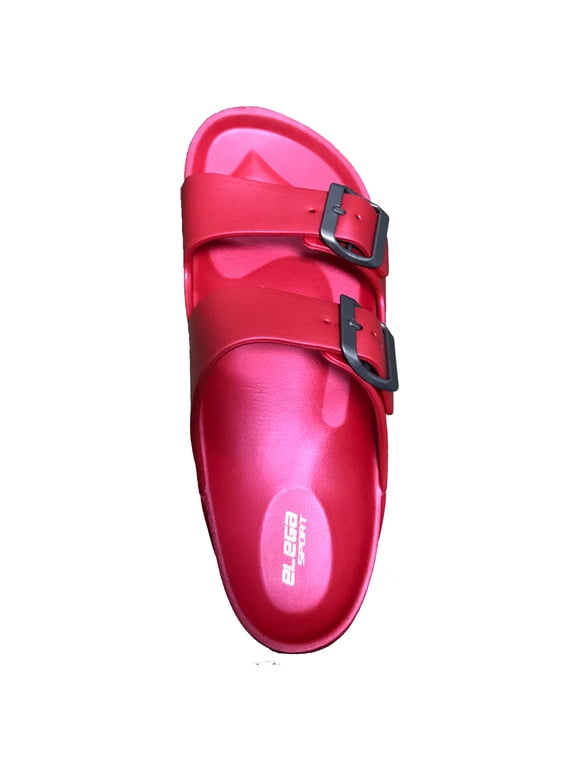 Official Super Light Weight Women Ruby Red Comfort Flip-Flop Sandal Size US 6-9 (M)