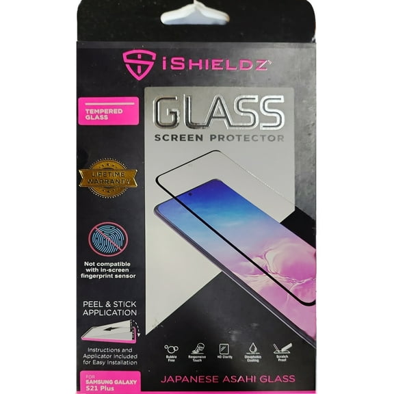 Ishieldz - Glass Protector for Samsung Galaxy - S21 Plus